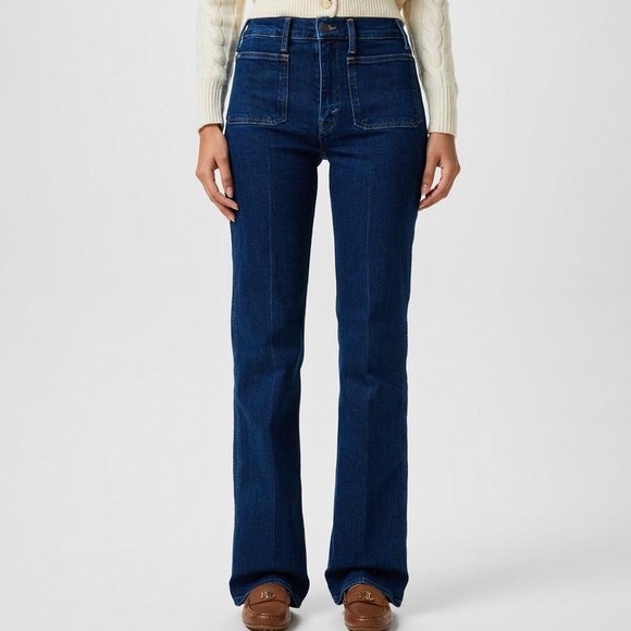 Polo Ralph Lauren Denim - Polo Ralph Lauren Jenn flare jeans dark wash high rise size 28 regular length